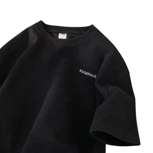 Short Round Neck T-Shirt Summer - Image 4