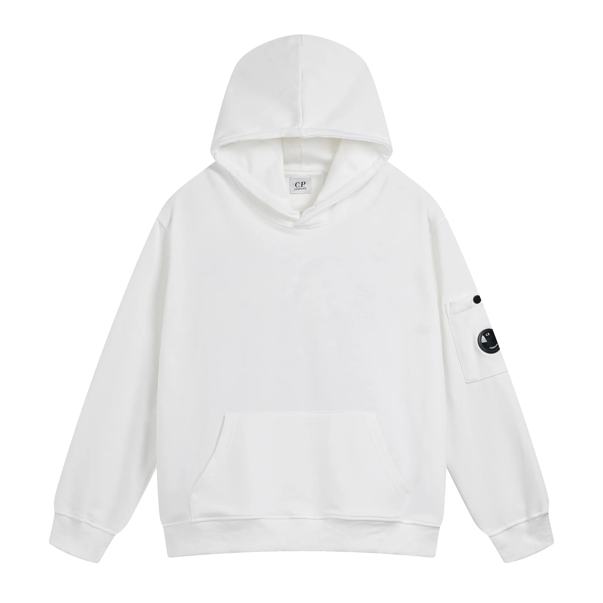 Sporty Hoodie Sweatshirt Pocket - Image 2