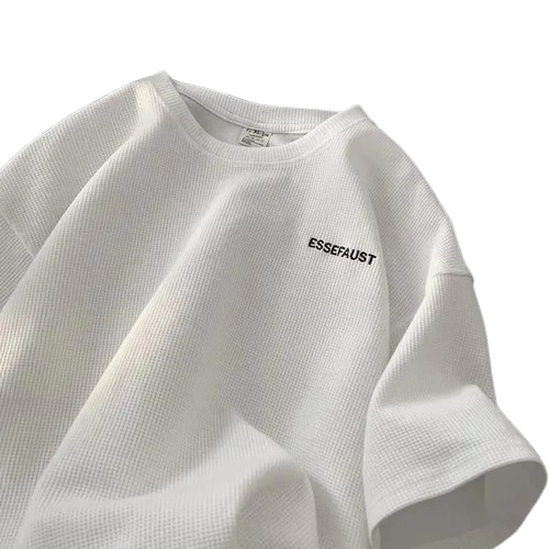 Short Round Neck T-Shirt Summer - Image 2